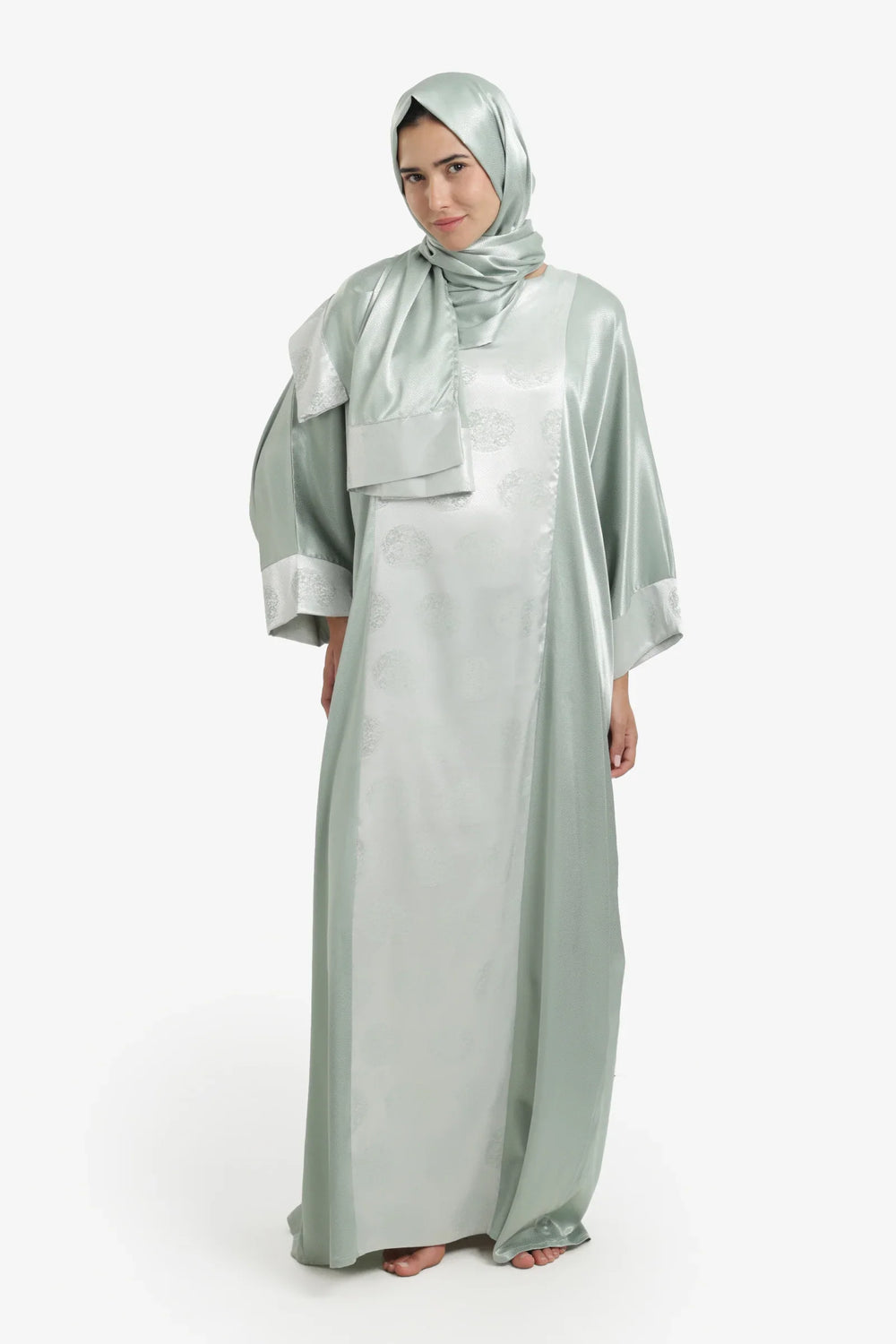 إسدال صلاة ساتان مطبوع