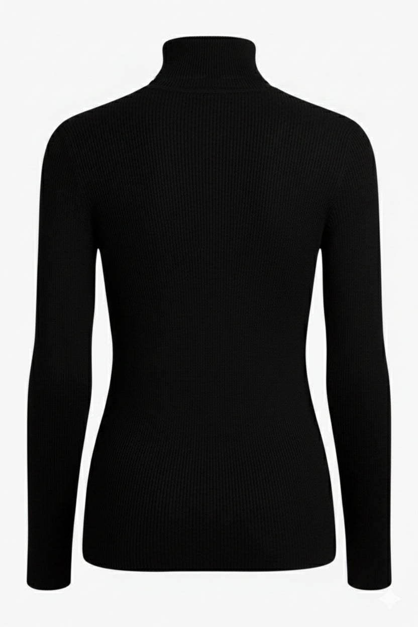 High-Neck Pullover