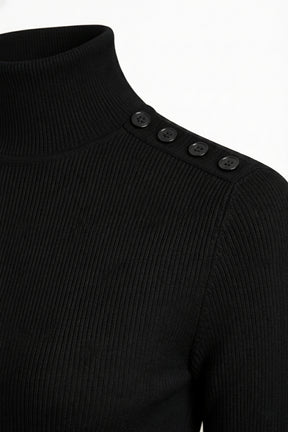 High-Neck Pullover