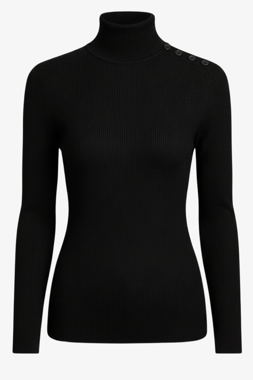 High-Neck Pullover
