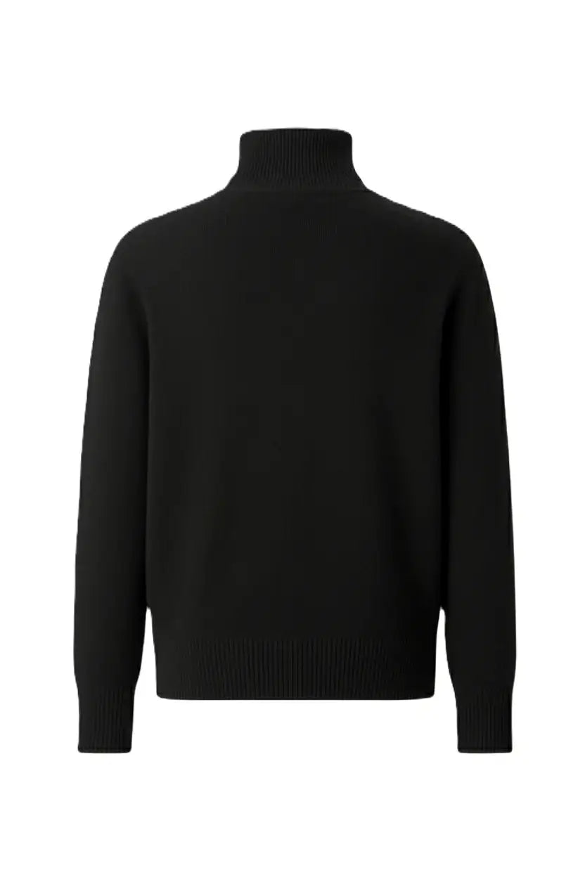 Slim Fit High Neck Pullover