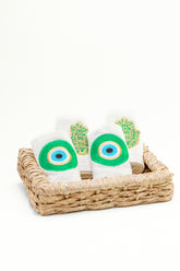 Embroidered Guest Towels (Pack of 4)