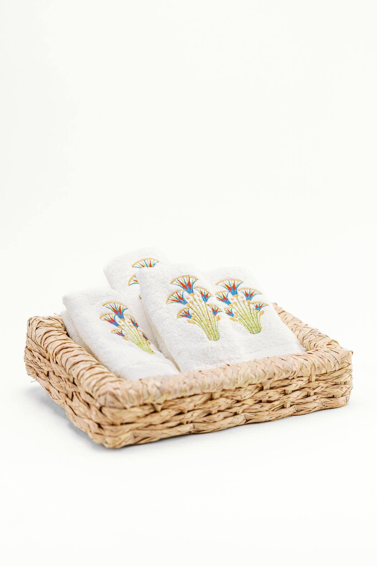 Embroidered Guest Towels (Pack of 4)