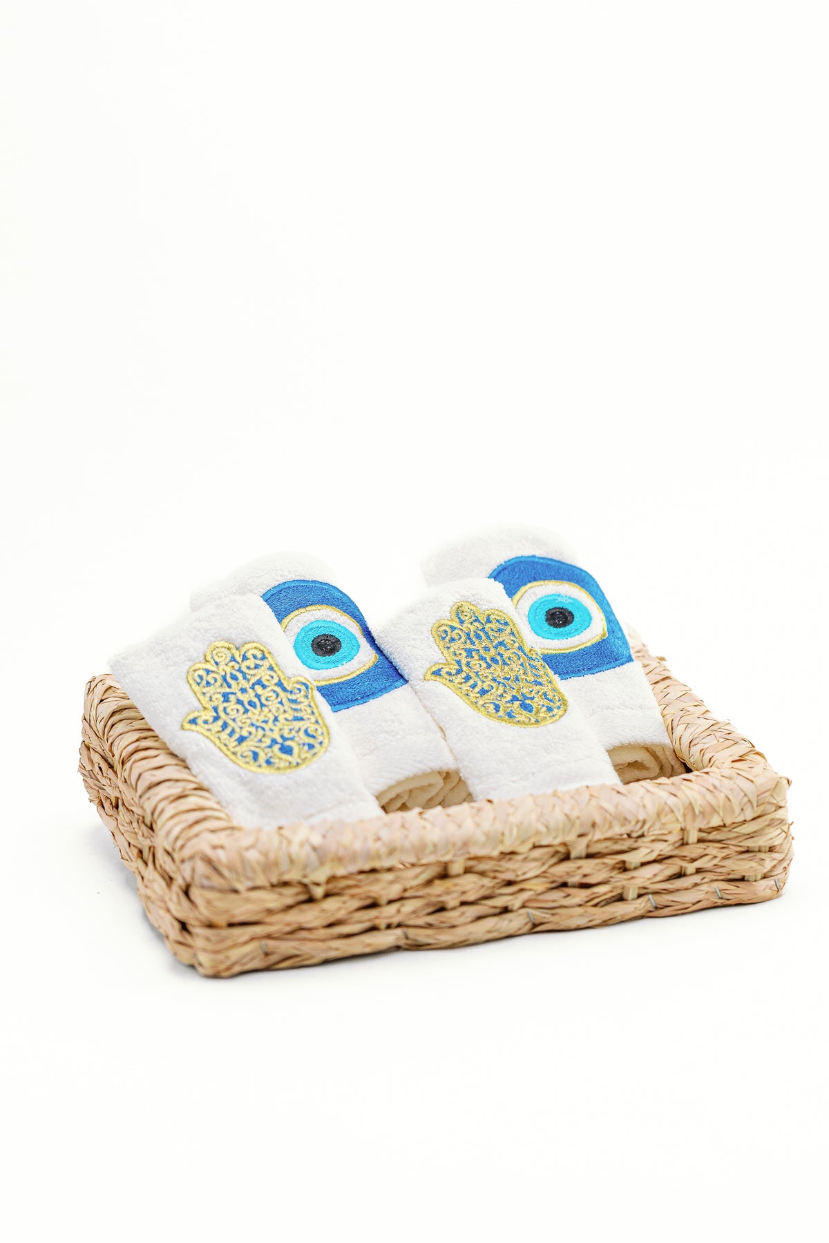 Embroidered Guest Towels (Pack of 4)
