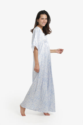 Comfortable V-Neck Nightgown