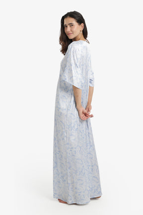 Comfortable V-Neck Nightgown