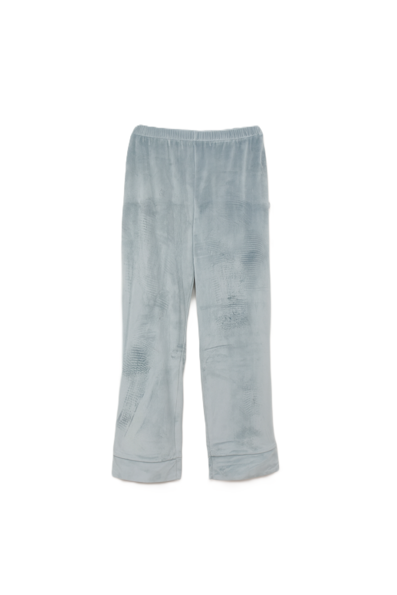 طقم بيجامة قطيفة ناعم