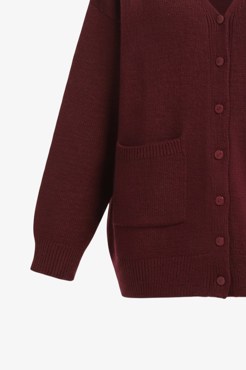 Cardigan with Front Pockets