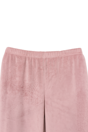 V-Neck with Lace Pyjama Set