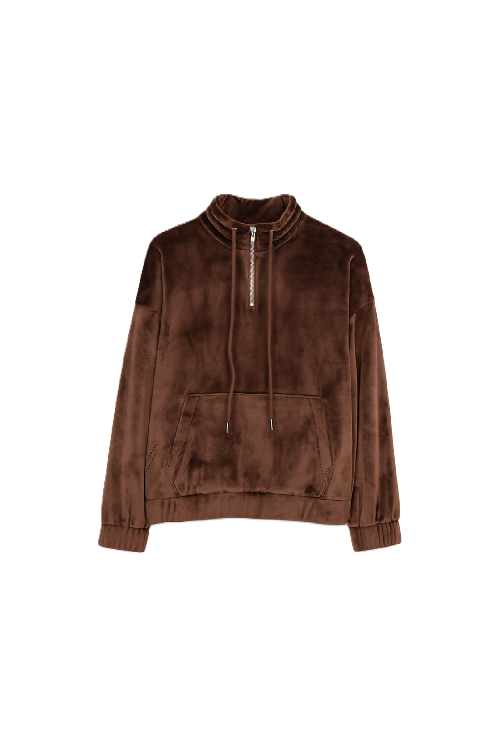 Velvet High Neck Pyjama Set