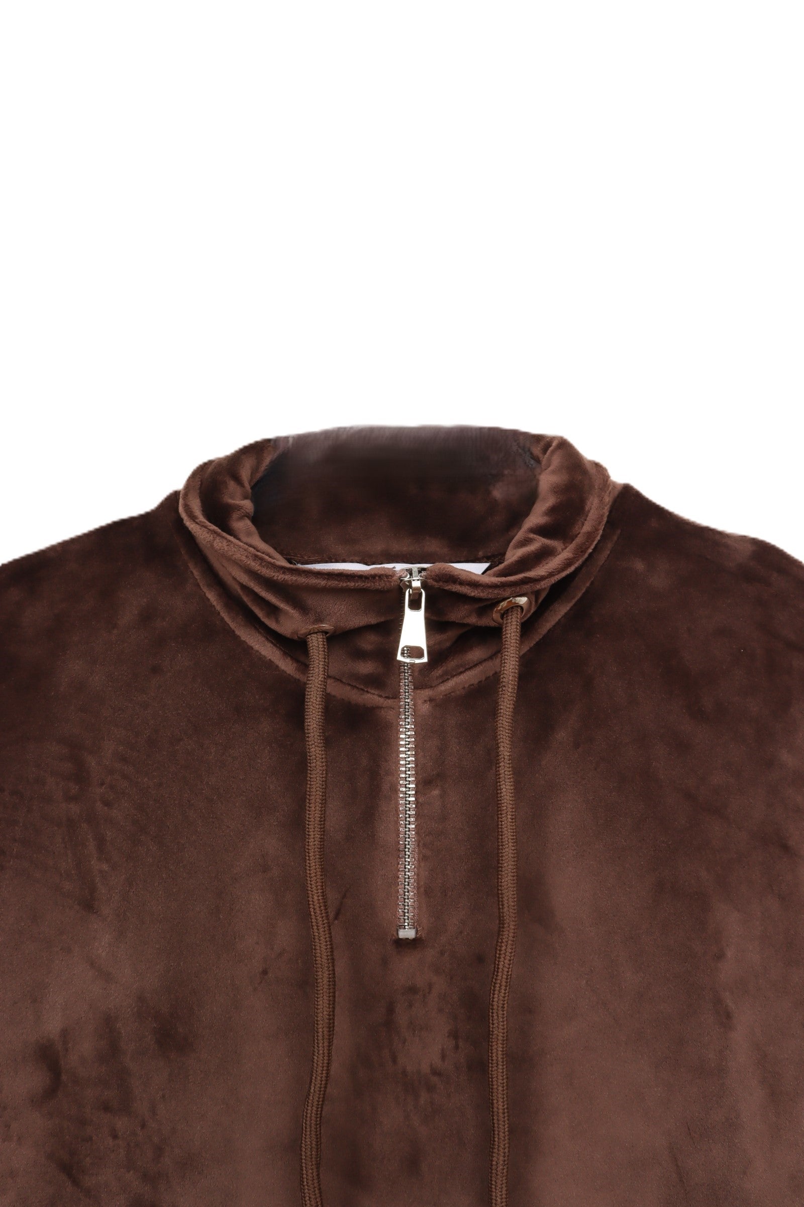 Velvet High Neck Pyjama Set