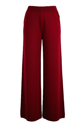 بنطلون لاونج بخصر عالٍ