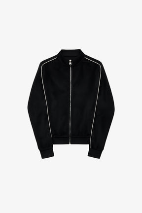 طقم بيجامة قطيفة بقصّة مستقيمة 