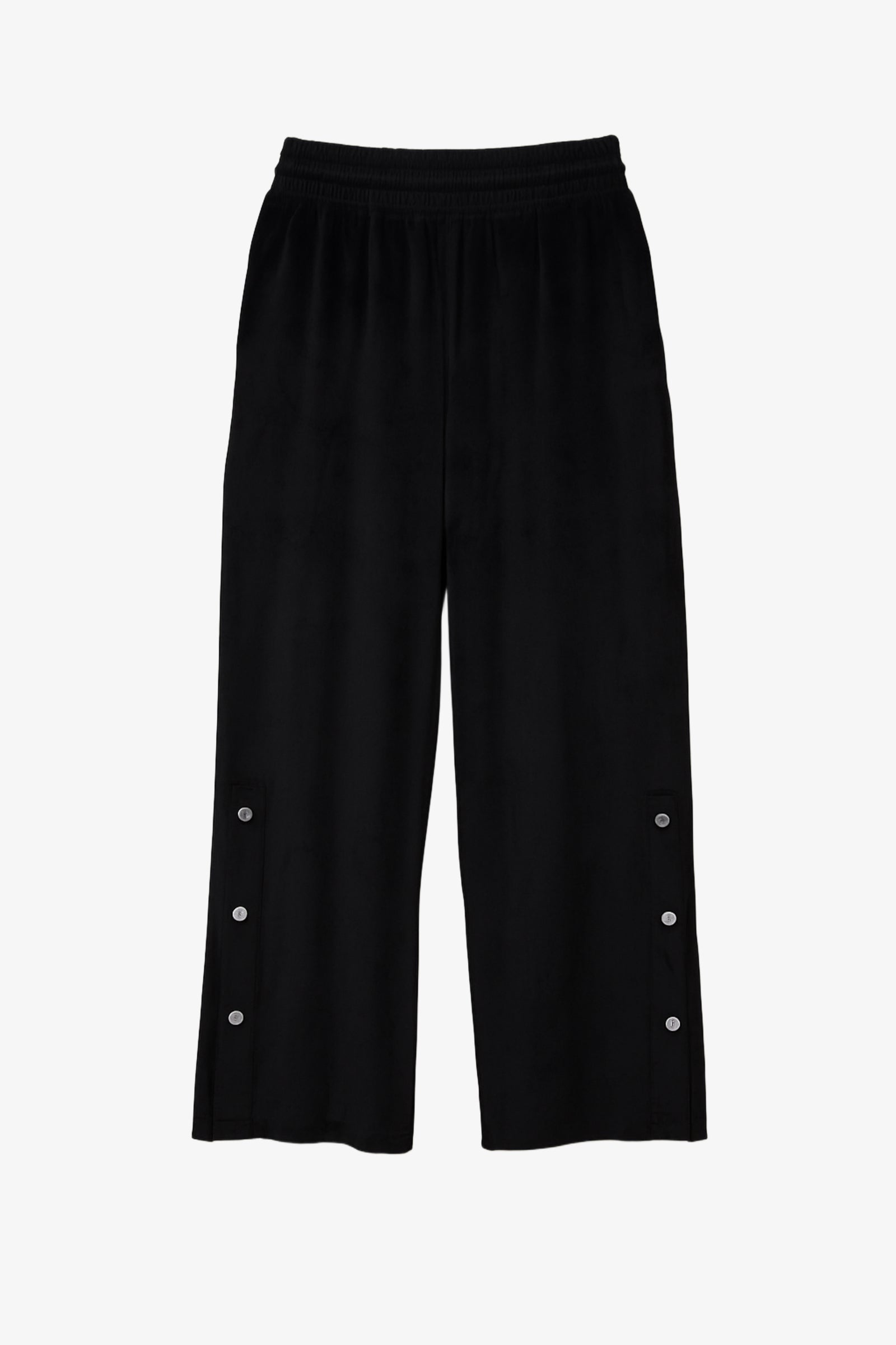 طقم بيجامة قطيفة بقصّة مستقيمة 