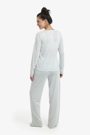 Self Pattern Pyjama Set