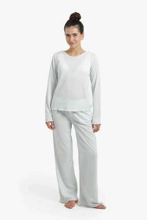 Self Pattern Pyjama Set