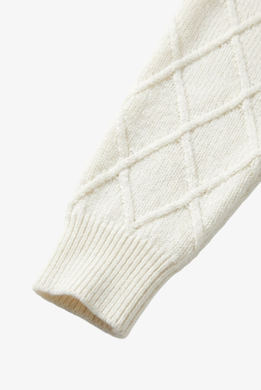 Cable Knit Lounge Pullover