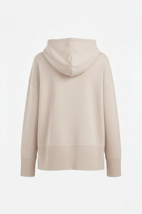 هودي لاونج مضلع بياقة V