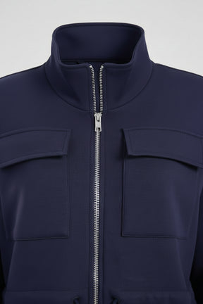 Utility-Pocket Lounge Jacket