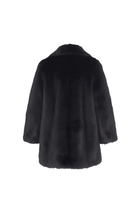Above-Knee Sherpa Coat