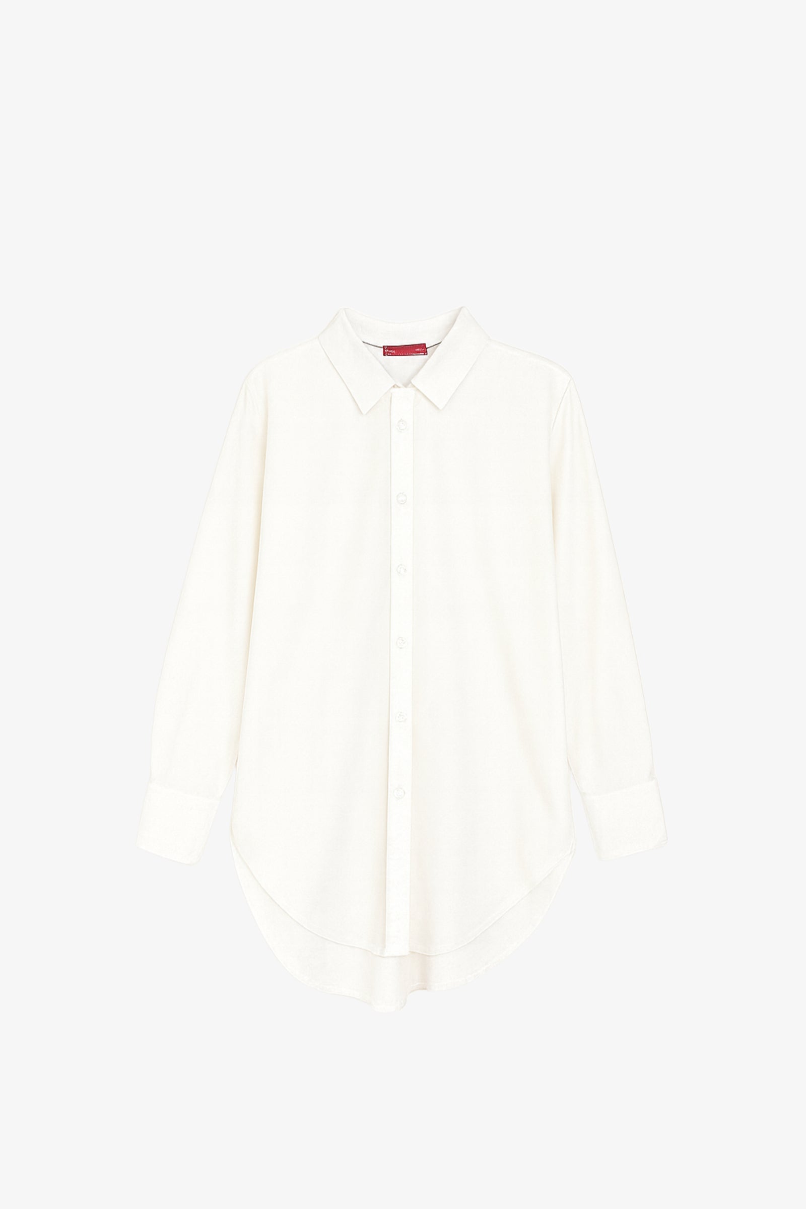 High-Low Relaxed Shirt