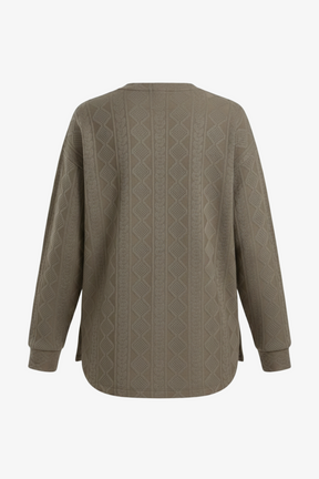 Self-Pattern Relaxed Pyjama Set