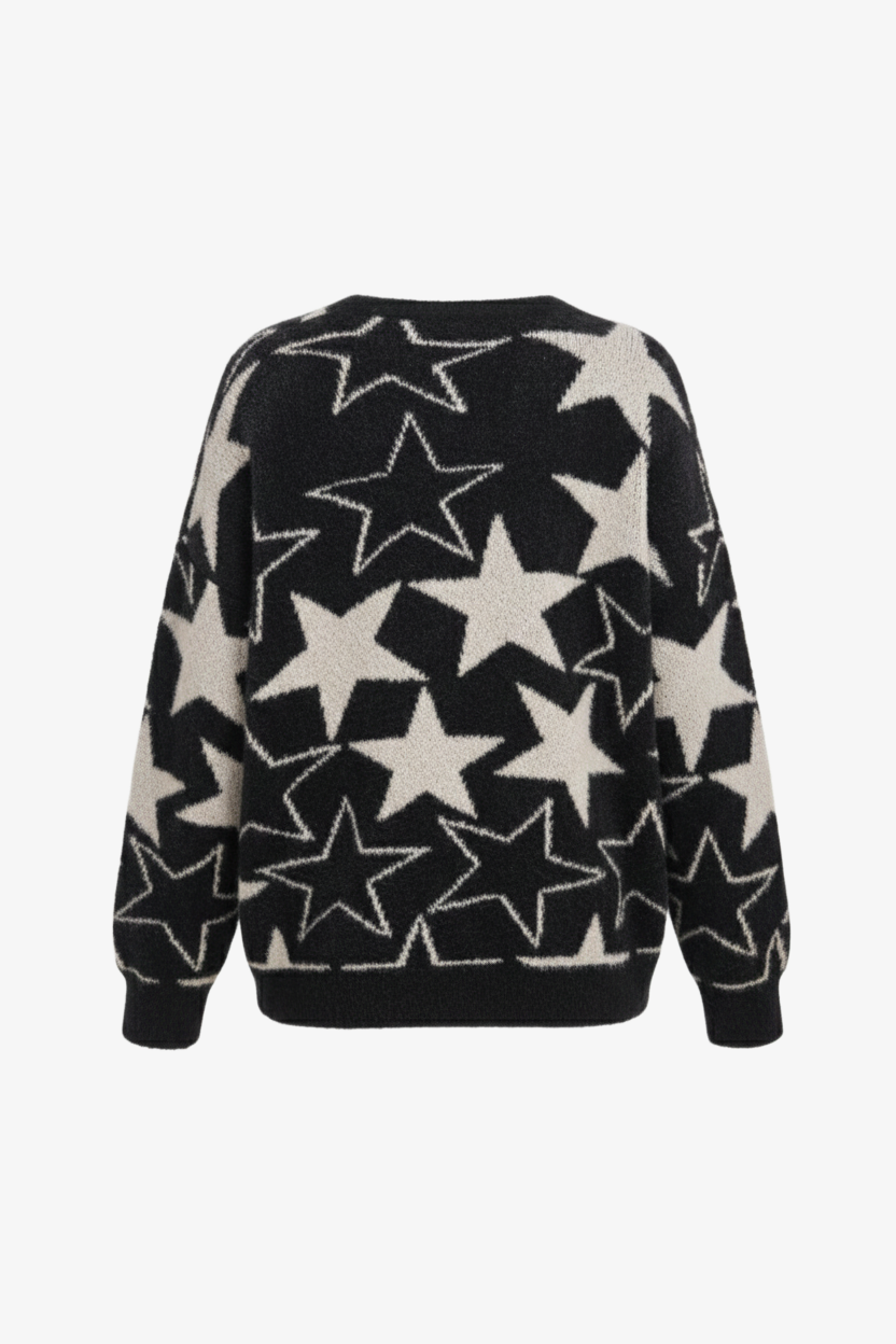 بيجامة بنقشة النجوم