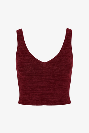 توب بيجامة قصير بدون أكمام