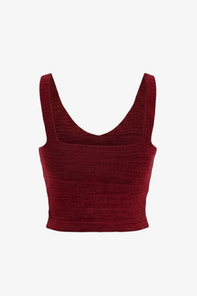 توب بيجامة قصير بدون أكمام