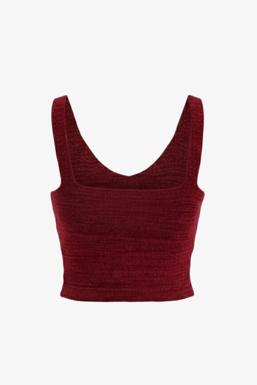 توب بيجامة قصير بدون أكمام