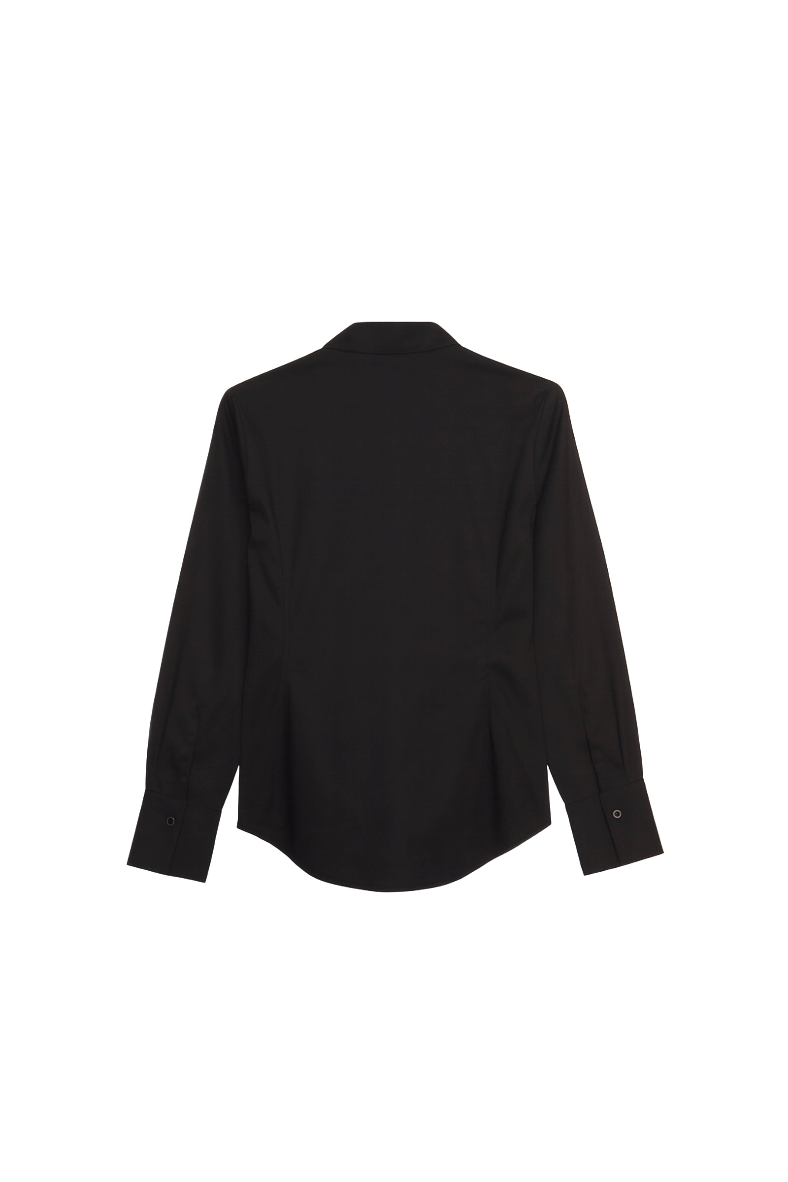 قميص بحافة غير متساوية