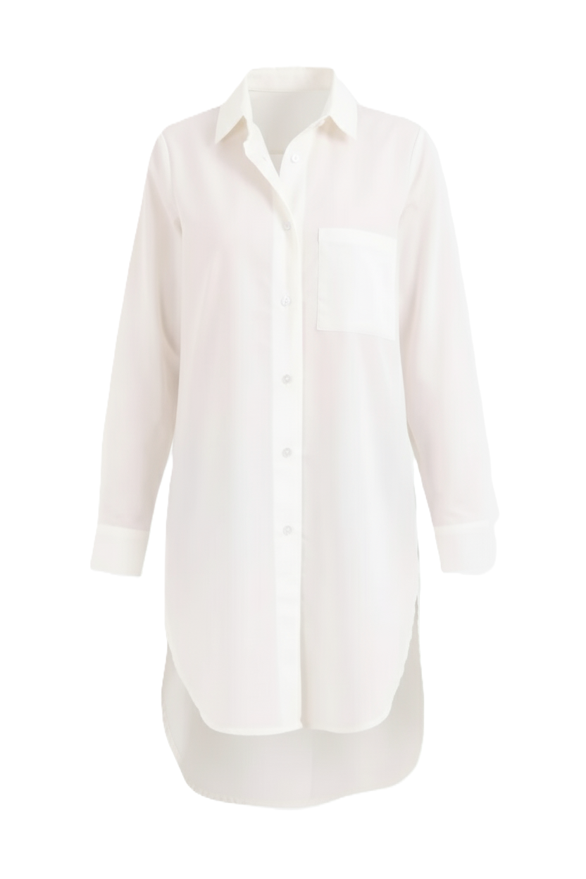 Relaxed Fit Long Shirt