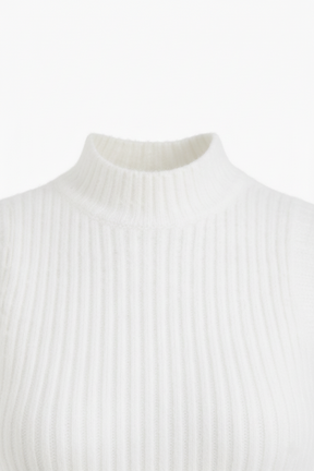 Sleeveless Ribbed Lounge Pullover