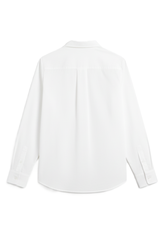 Classic Asymmetric Hem Shirt