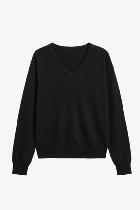 V-Neck Knit Pullover
