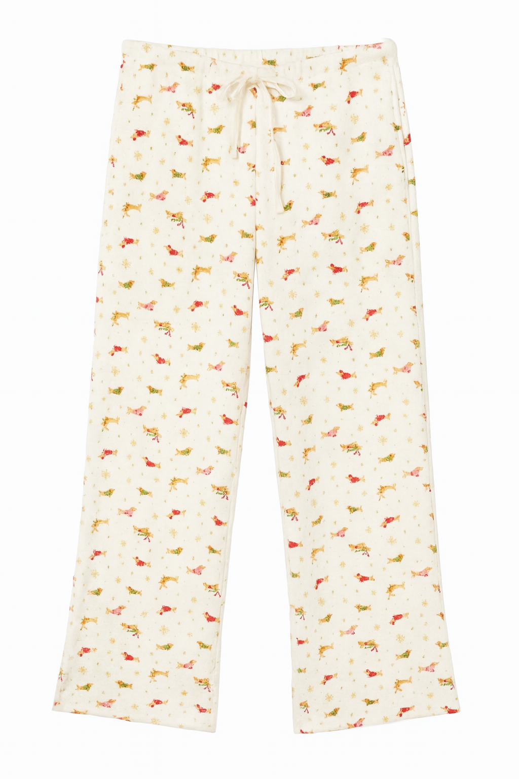 طقم بيجاما برقبة V