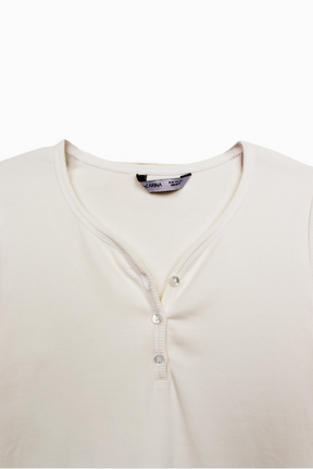 Wide-Neck Pyjama Set