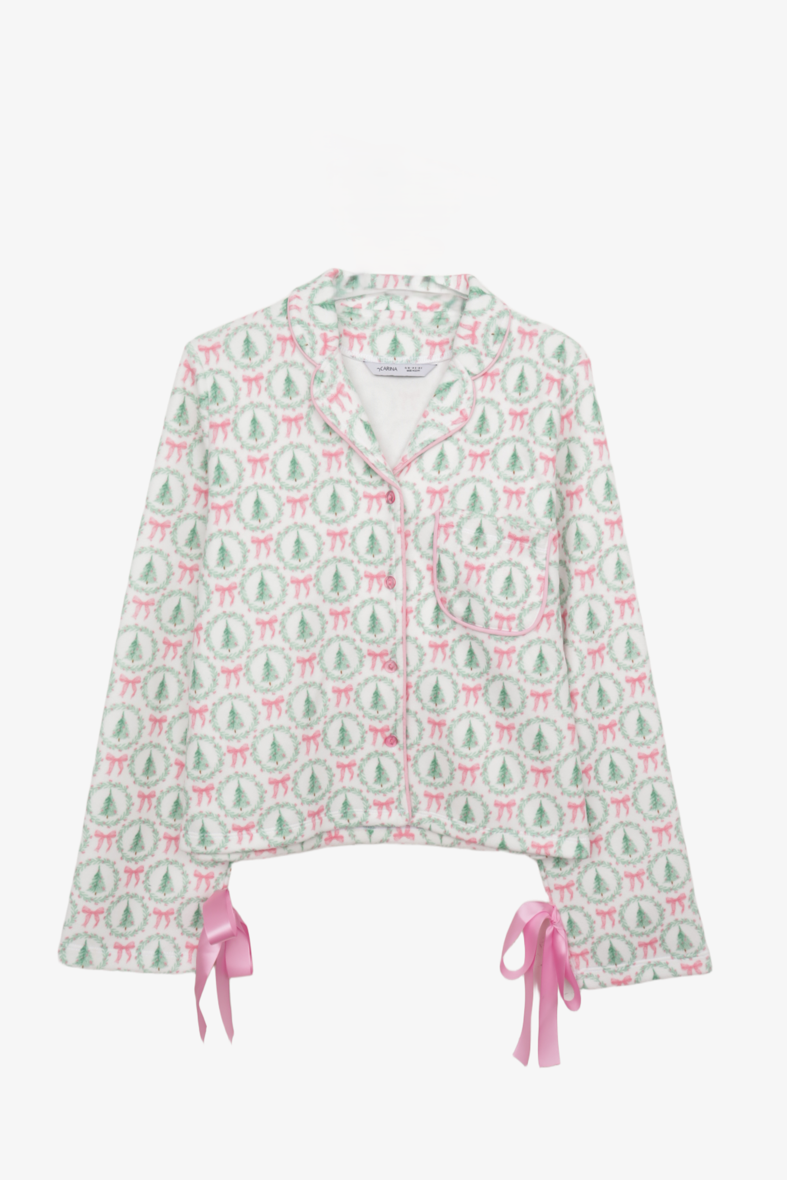 Velvet Christmas Pyjama Set