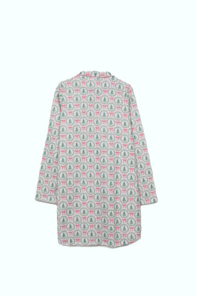 Bow-Sleeve Night Shirt