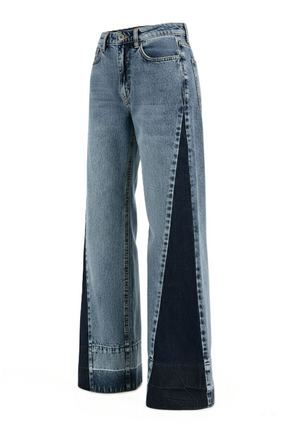 بنطلون جينز بدرجات مختلفة