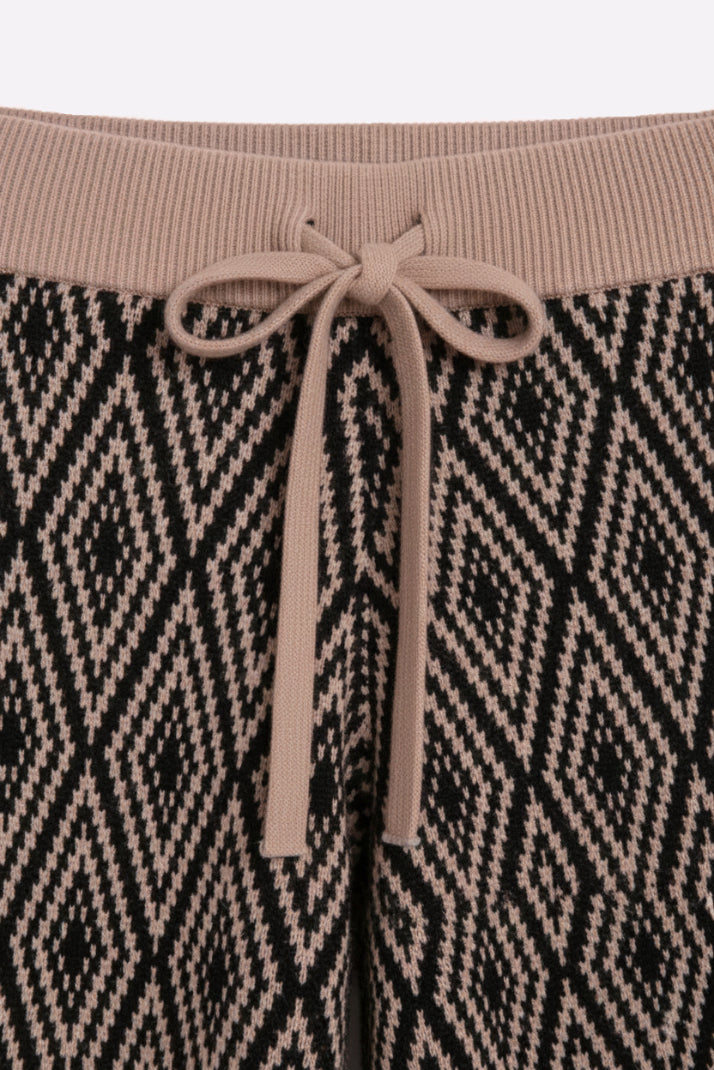 Diamond Pattern Lounge Pants