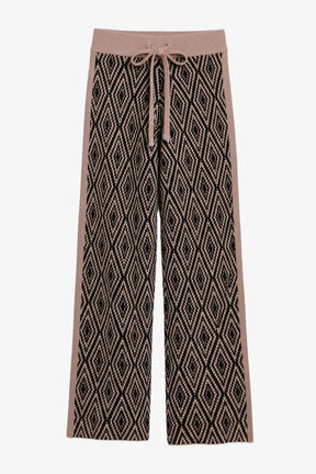 Diamond Pattern Lounge Pants