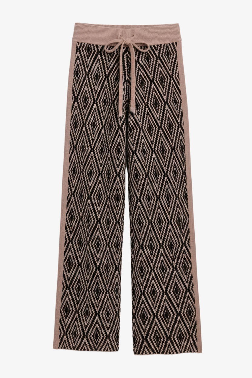 Diamond Pattern Lounge Pants
