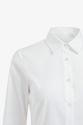 Turned-Down Collar Shirt