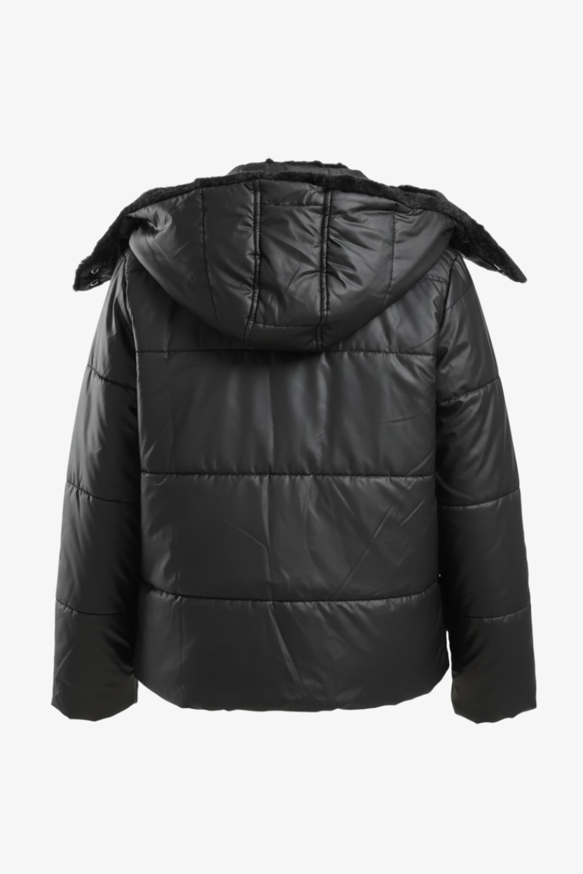 Zip-Up Puffer Jacket