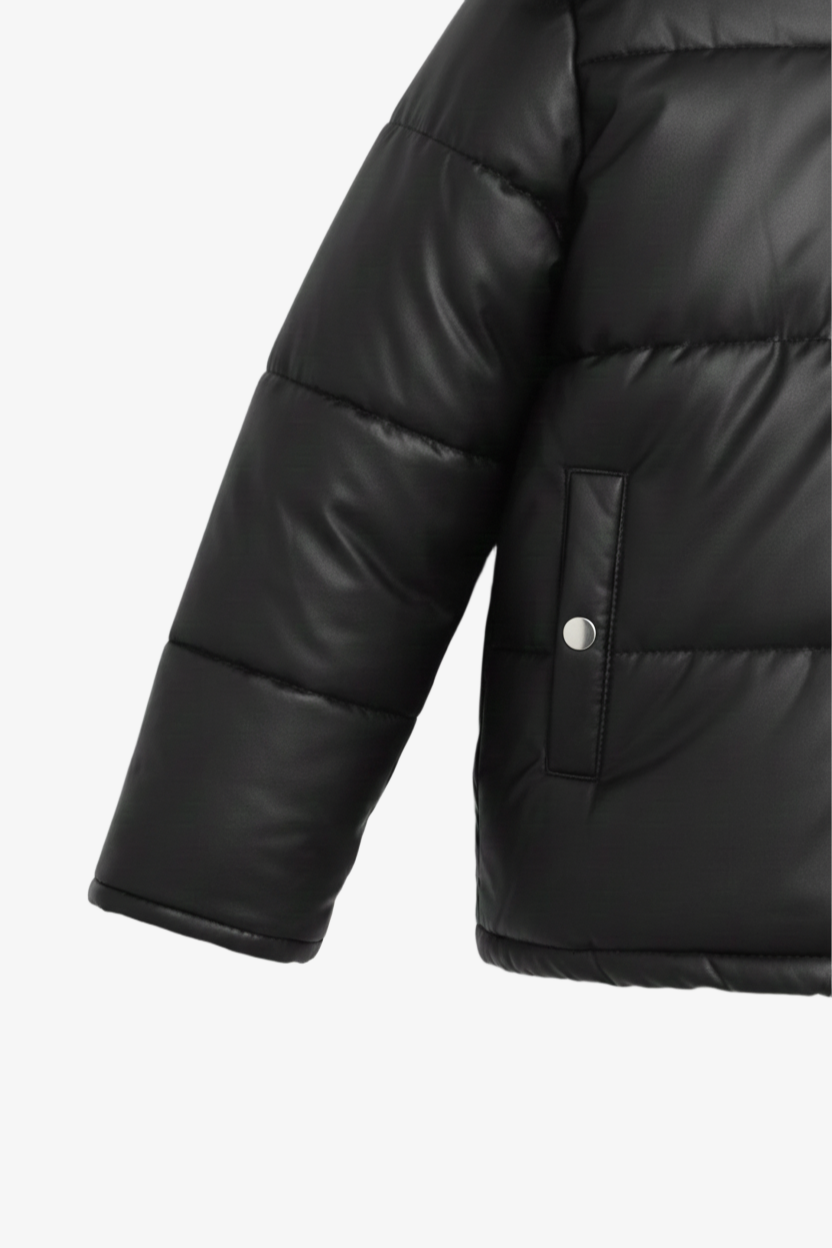 Zip-Up Puffer Jacket