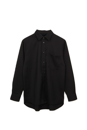 Relaxed High-Low Shirt