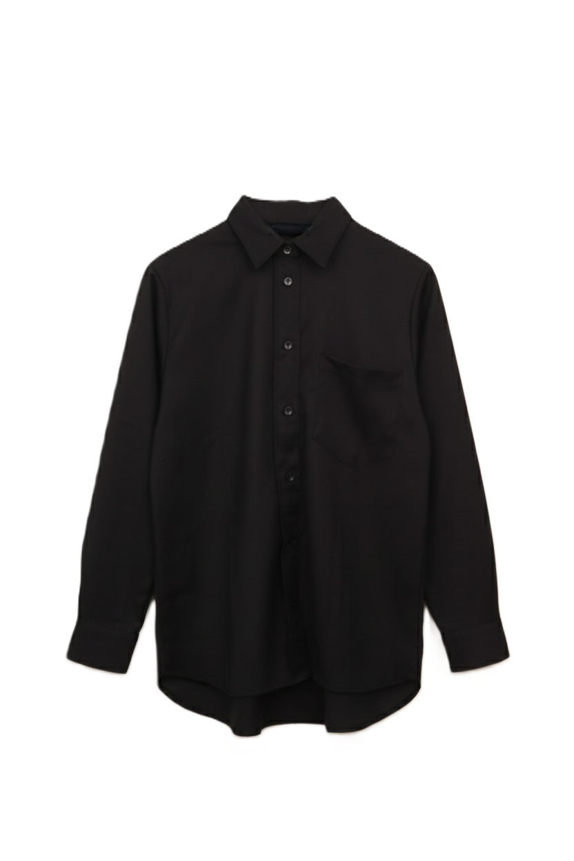 Relaxed High-Low Shirt