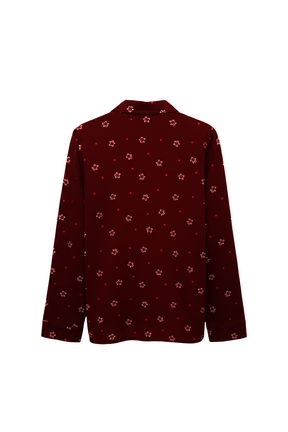 Button-Up Printed Pyjama