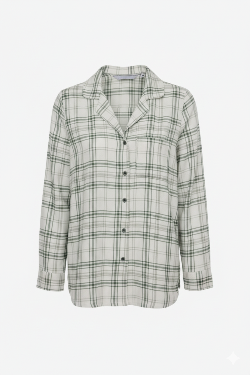 Checked Pattern Pyjama Set